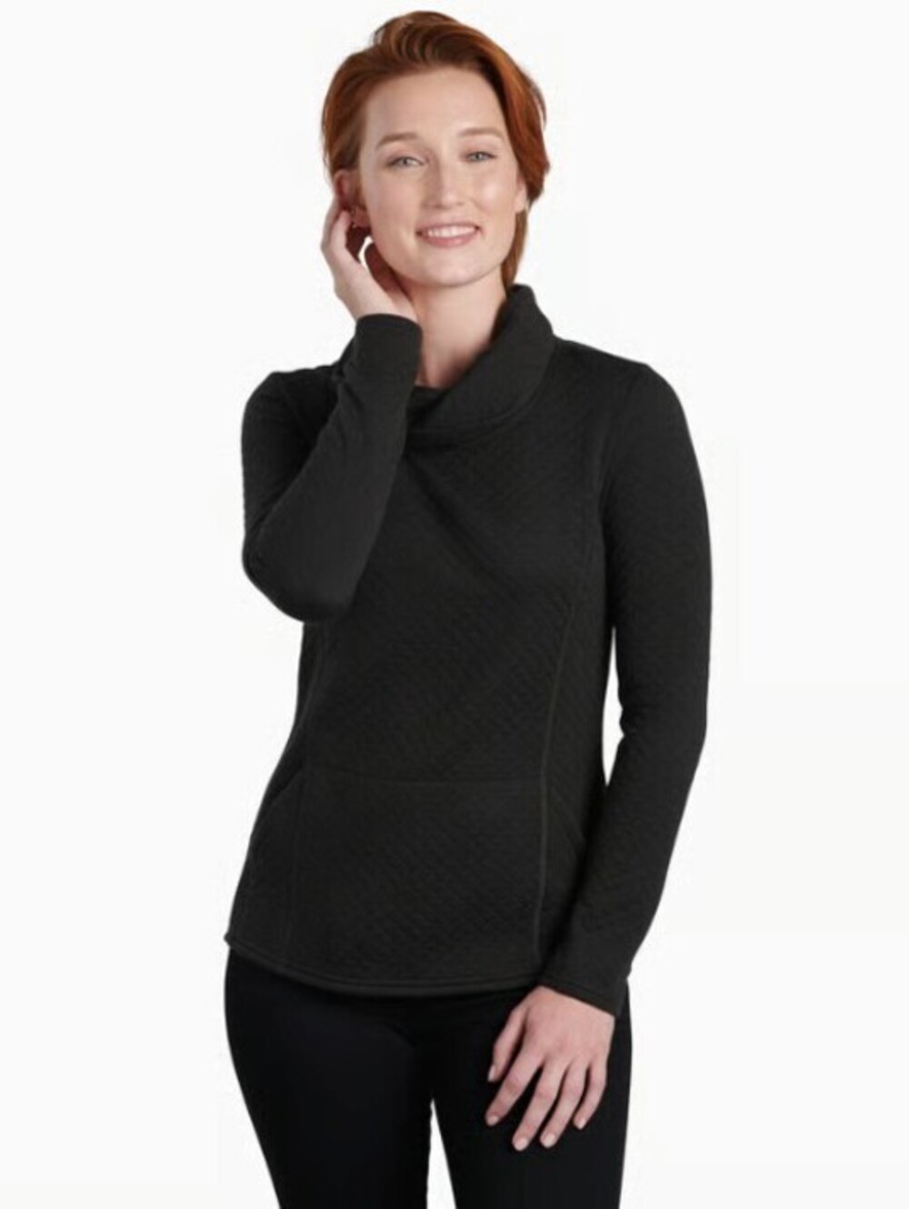 Kühl Women's Black Merino Wool Athena Pullover - Size - XL